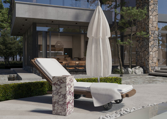 Luxury Outdoor Marble Tables – Perfect for Modern Villas